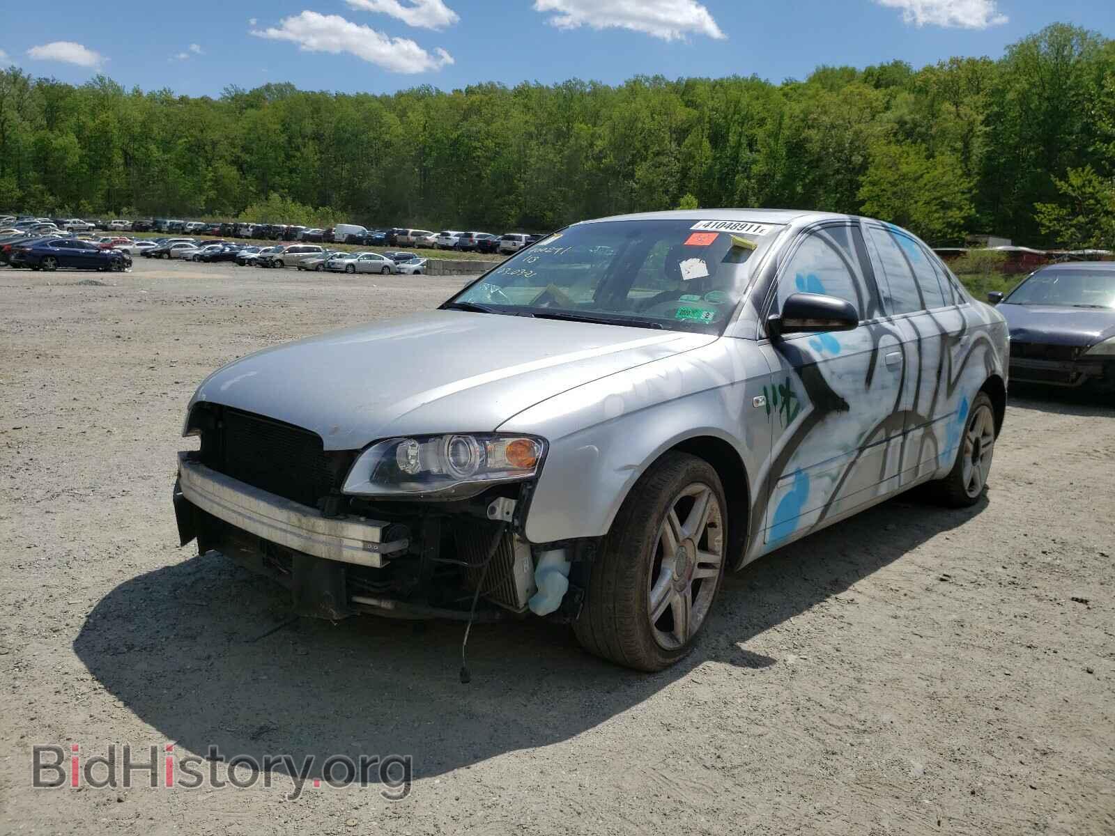 2007 AUDI A4 - VIN: WAUDF78E87A046623 - Фото 2