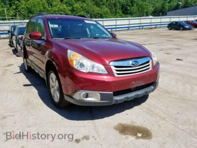 2011 Subaru OUTBACK 2., бордовый — VIN 4S4BRCCC4B3413588, Copart