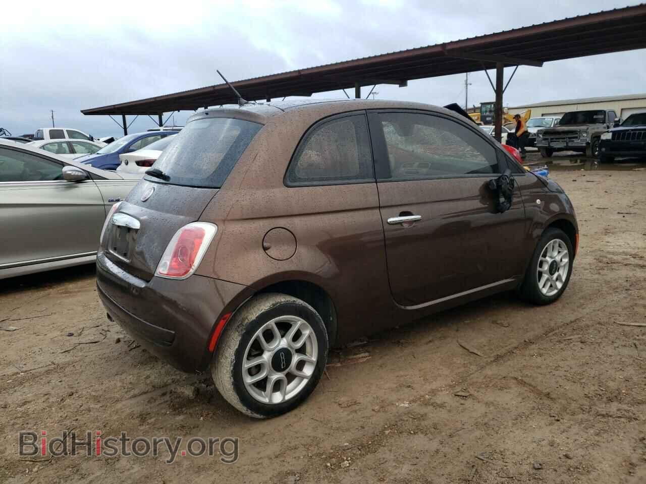 2012 FIAT 500 - VIN: 3C3CFFAR8CT314180 - Фото 3