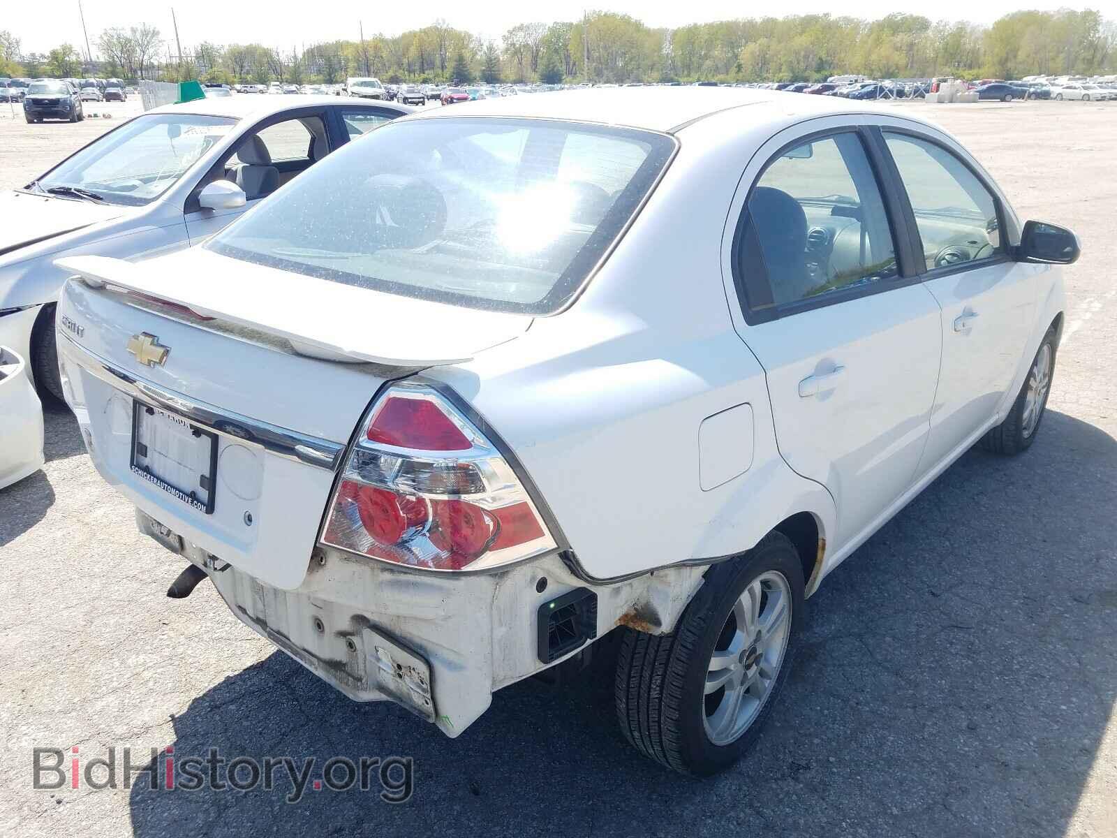 2011 CHEVROLET AVEO - VIN: KL1TG5DE6BB147837 - Фото 4
