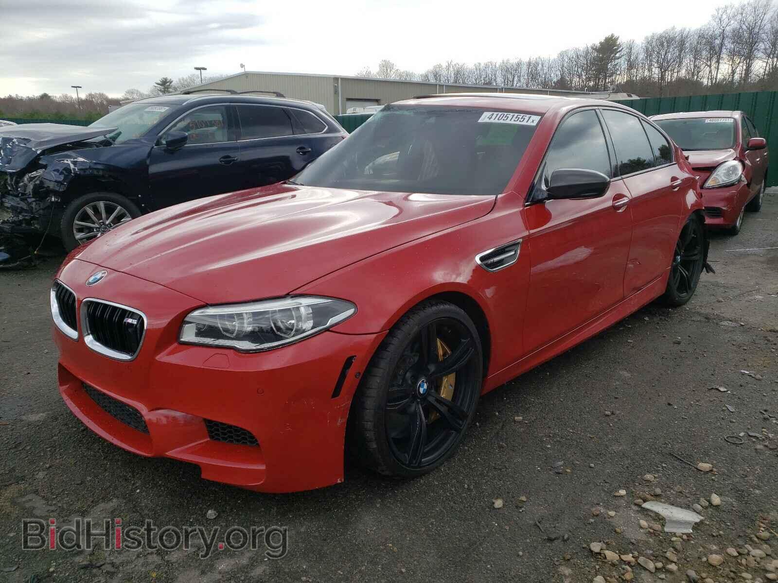 2016 BMW M5 - VIN: WBSFV9C54GD595552 - Фото 2