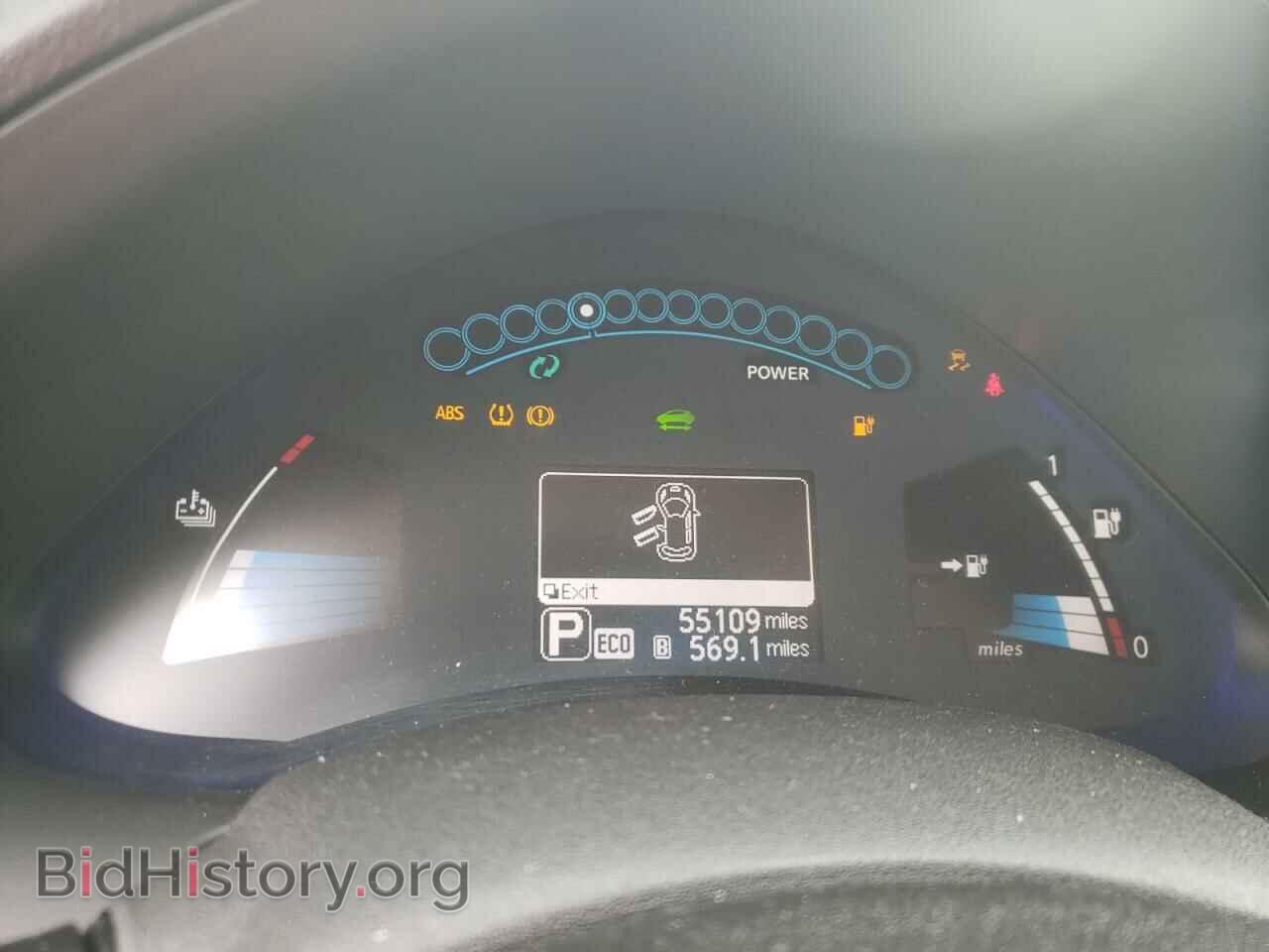2015 NISSAN LEAF - VIN: 1N4AZ0CP5FC320625 - Фото 9