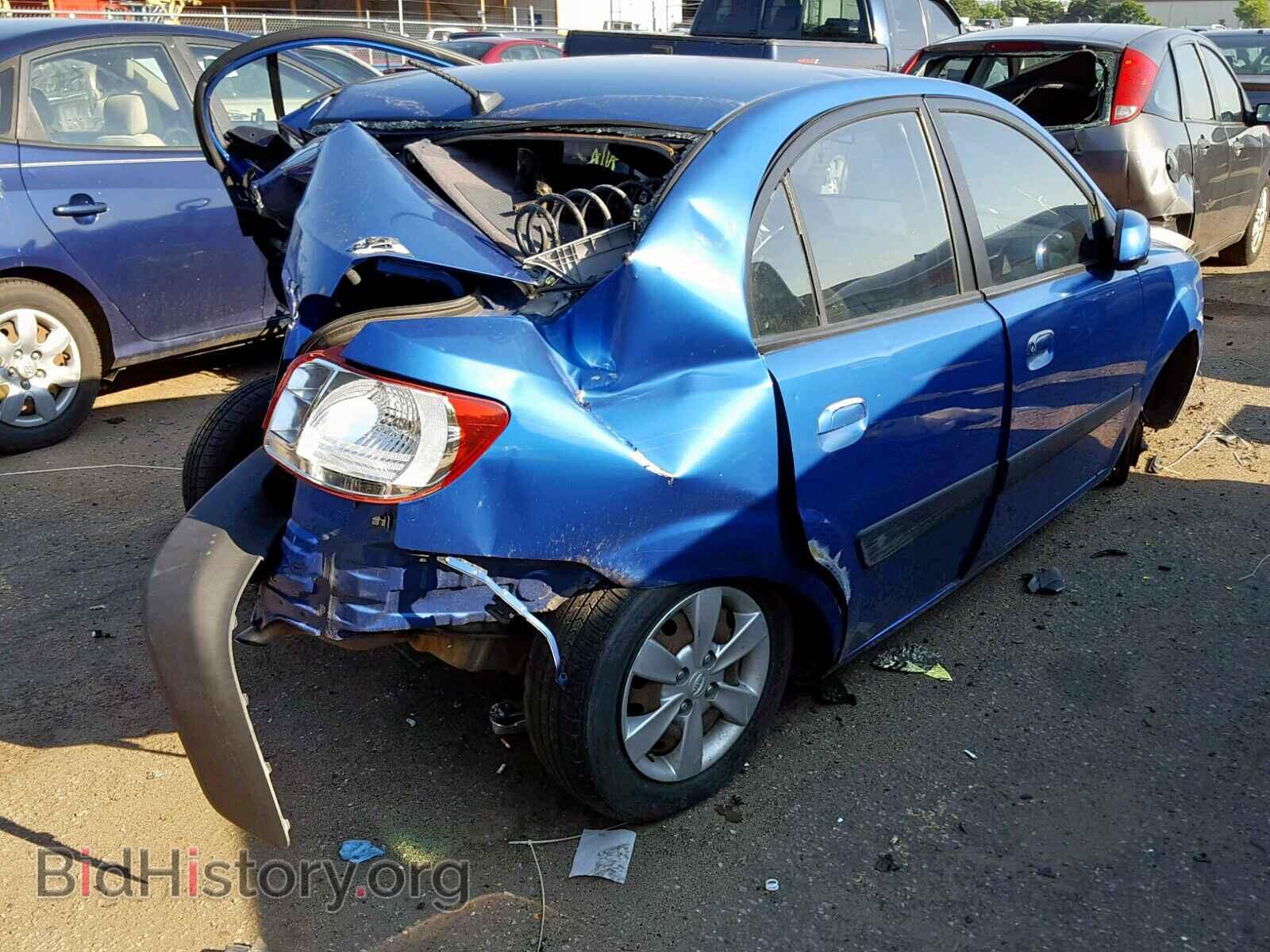 2008 KIA RIO BASE - VIN: KNADE123386329569 - Фото 4