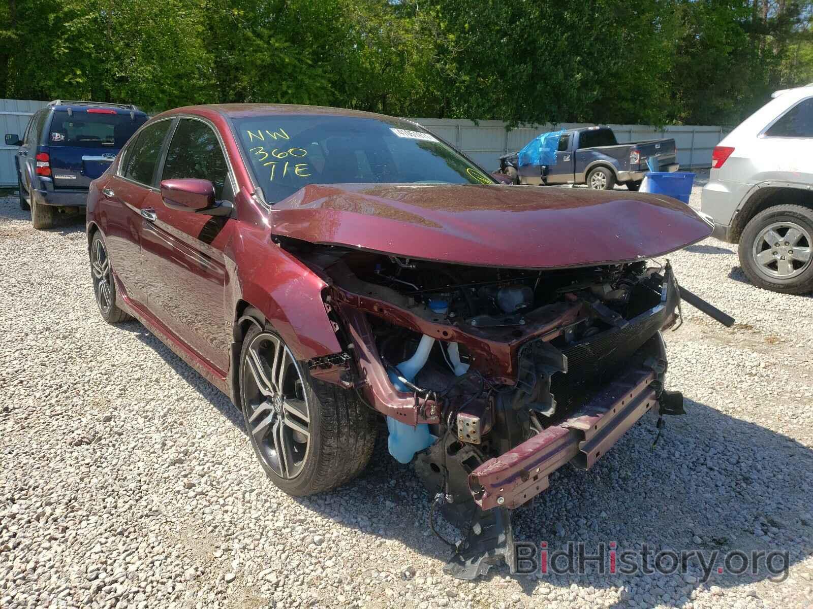 Photo 1HGCR2F50HA175082 - HONDA ACCORD 2017