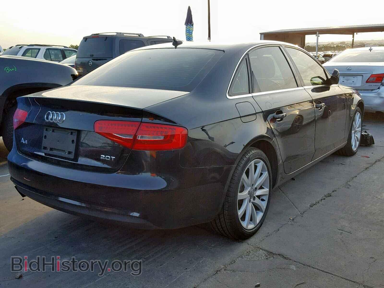 2013 AUDI A4 - VIN: WAUEFAFL5DN023419 - Photo 4