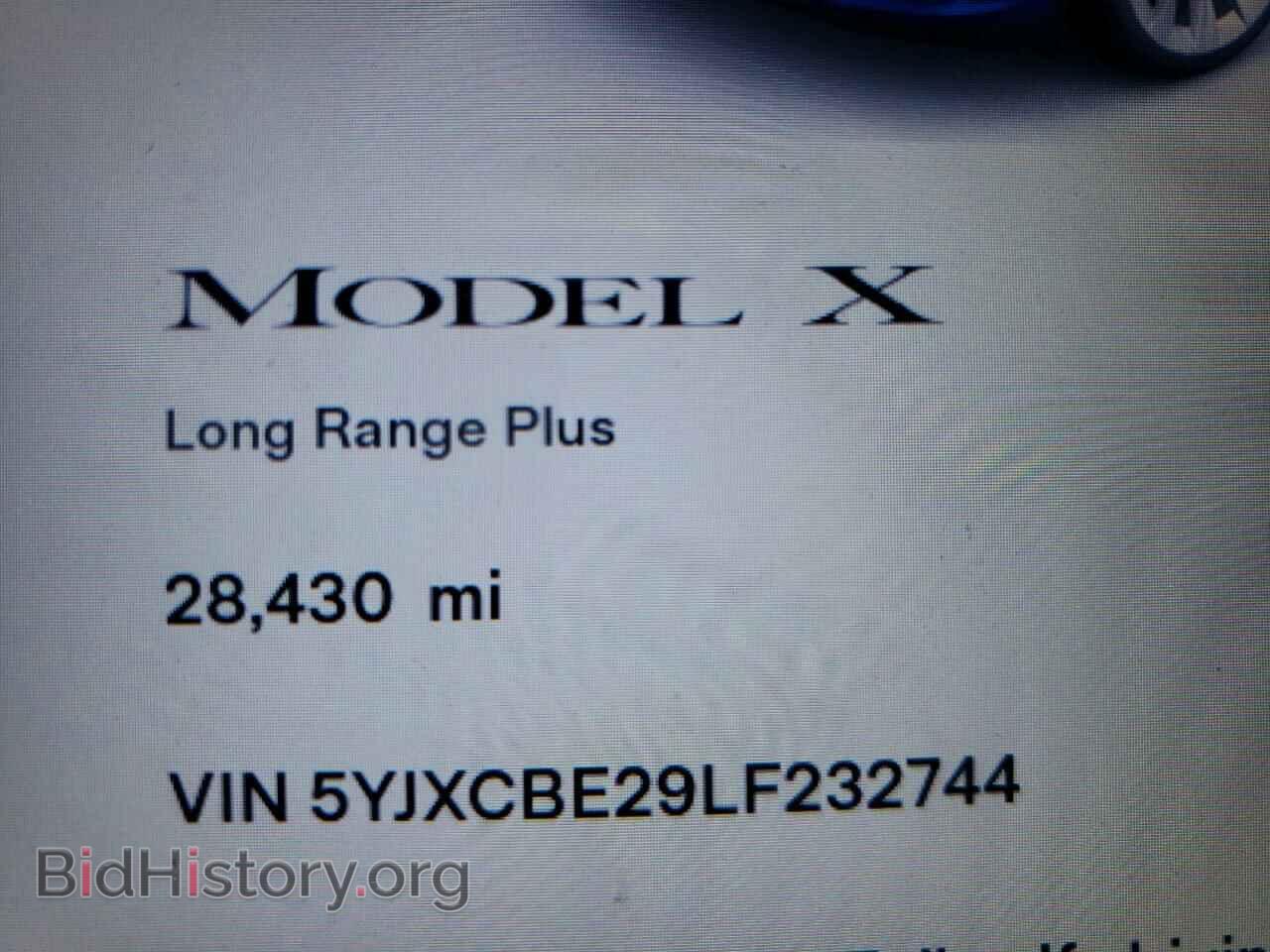 2020 TESLA MODEL X - VIN: 5YJXCBE29LF232744 - Фото 8