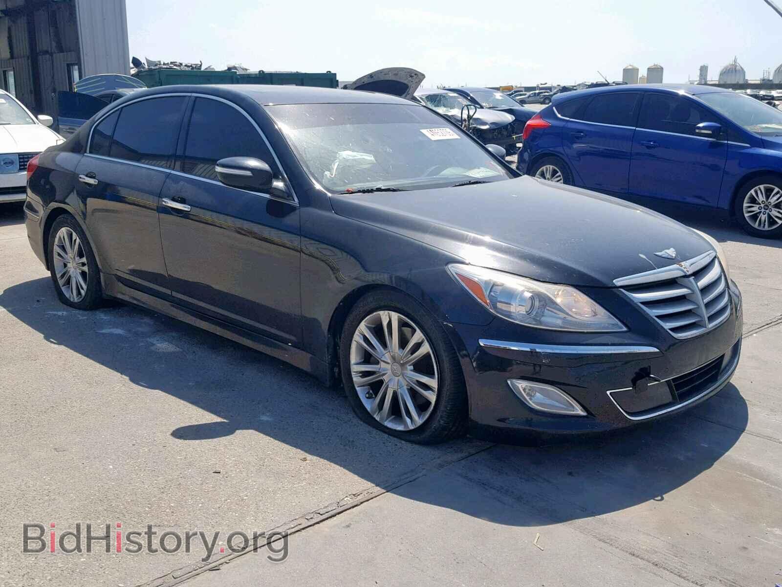 Photo KMHGC4DD6DU242585 - HYUNDAI GENESIS 2013