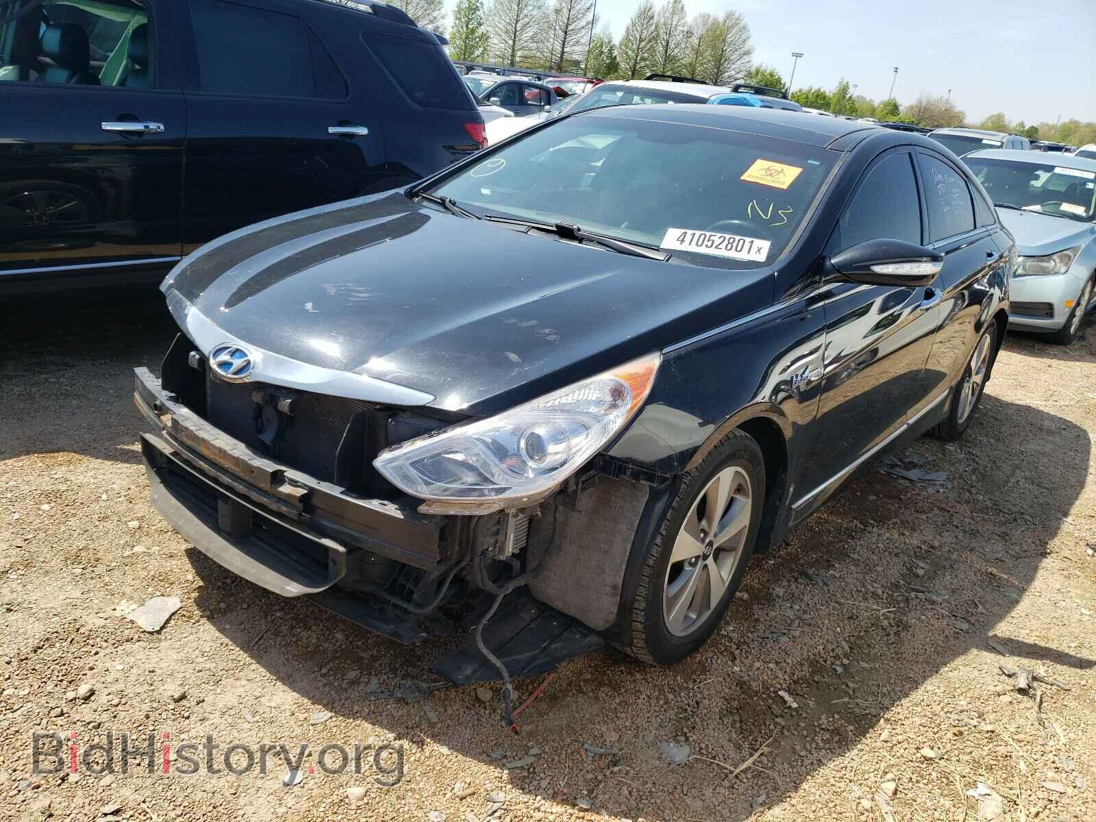 2012 HYUNDAI SONATA - VIN: KMHEC4A49CA038634 - Фото 2