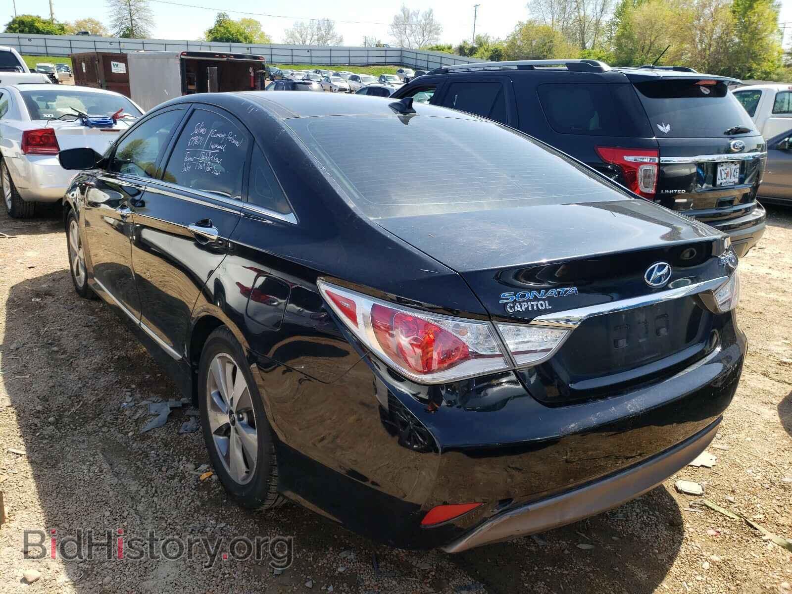 2012 HYUNDAI SONATA - VIN: KMHEC4A49CA038634 - Фото 3