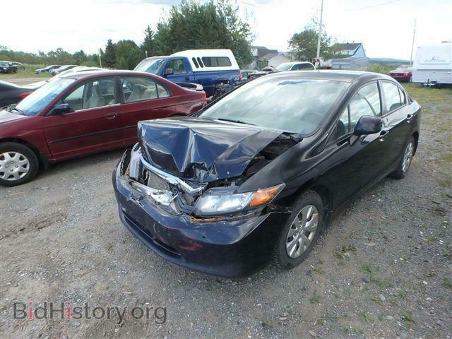 2012 HONDA CIVIC LX - VIN: 2HGFB2F47CH036702 - Фото 2
