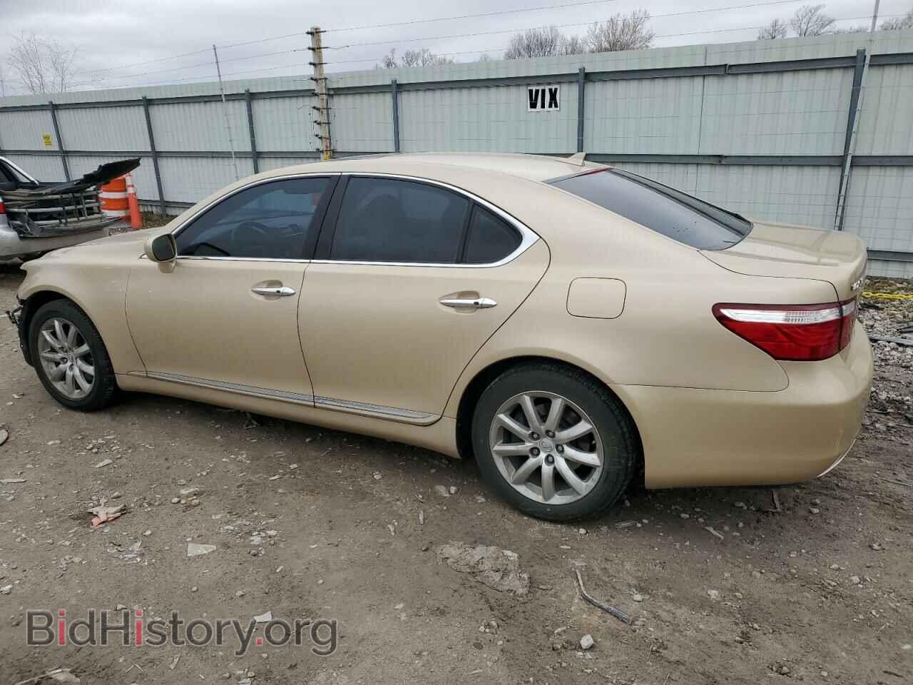 2008 LEXUS LS460 - VIN: JTHBL46F685084325 - Фото 2