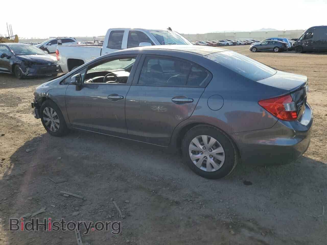 2012 HONDA CIVIC - VIN: 2HGFB2F53CH584107 - Фото 2