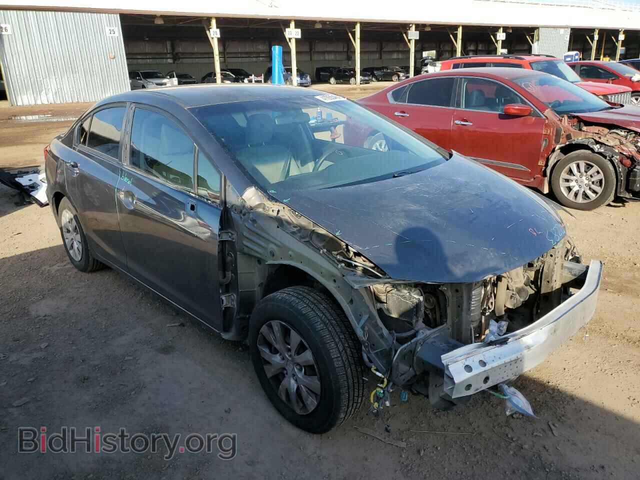 2012 HONDA CIVIC - VIN: 2HGFB2F53CH584107 - Фото 4