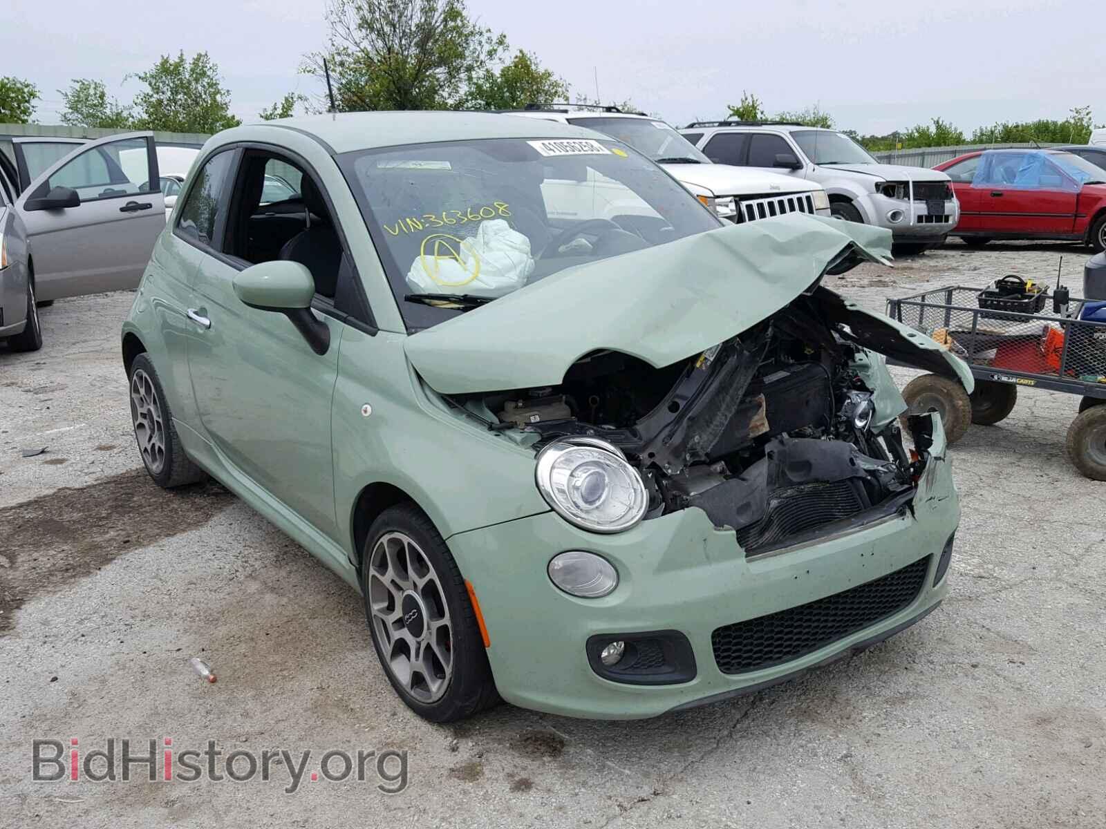 Фотография 3C3CFFBR3CT363608 - FIAT 500 2012
