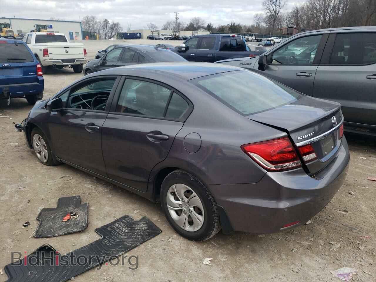 2015 HONDA CIVIC - VIN: 19XFB2F54FE070457 - Фото 2