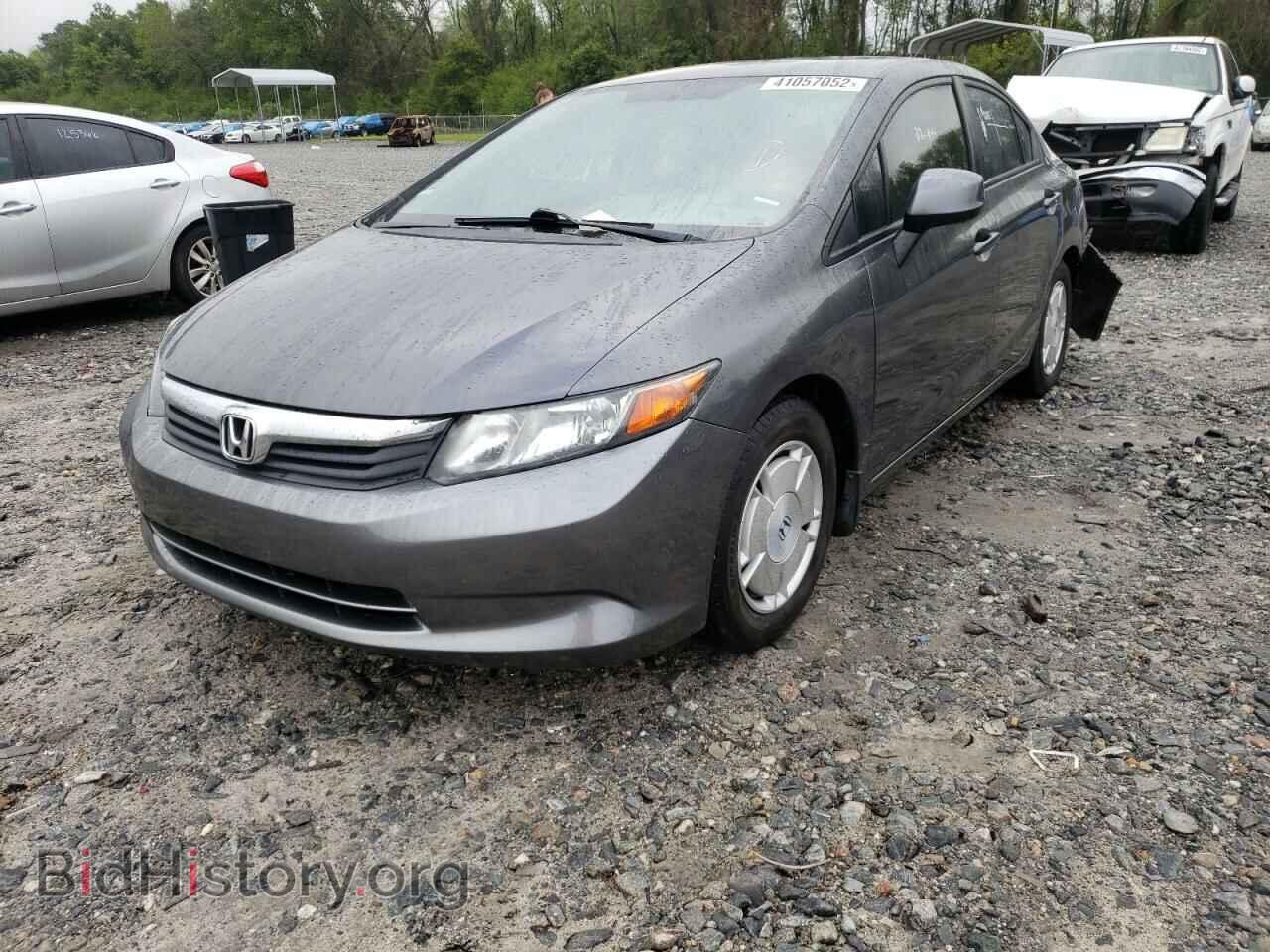 2012 HONDA CIVIC - VIN: 2HGFB2F61CH556931 - Фото 2
