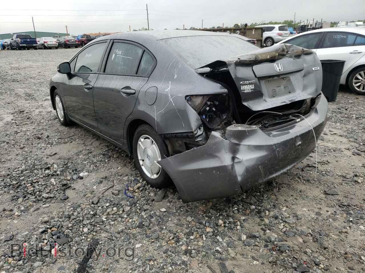 2012 HONDA CIVIC - VIN: 2HGFB2F61CH556931 - Фото 3