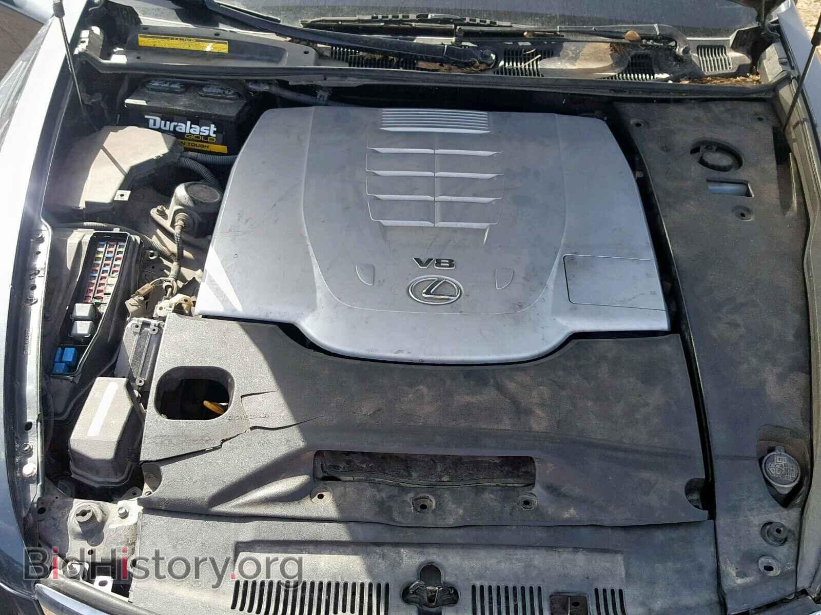 2007 LEXUS LS460 - VIN: JTHGL46F275012770 - Фото 7