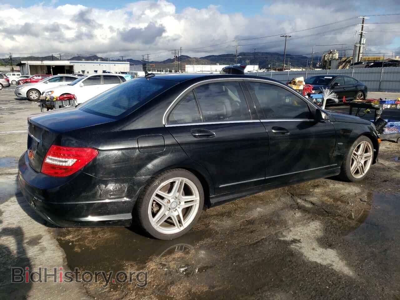 2012 MERCEDES-BENZ C-CLASS - VIN: WDDGF4HB7CA598036 - Фото 3