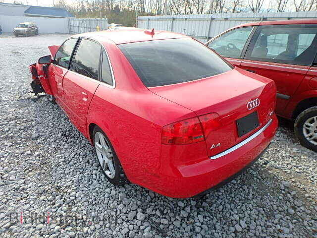 2006 AUDI A4 - VIN: WAUDF78EX6A225079 - Фото 3