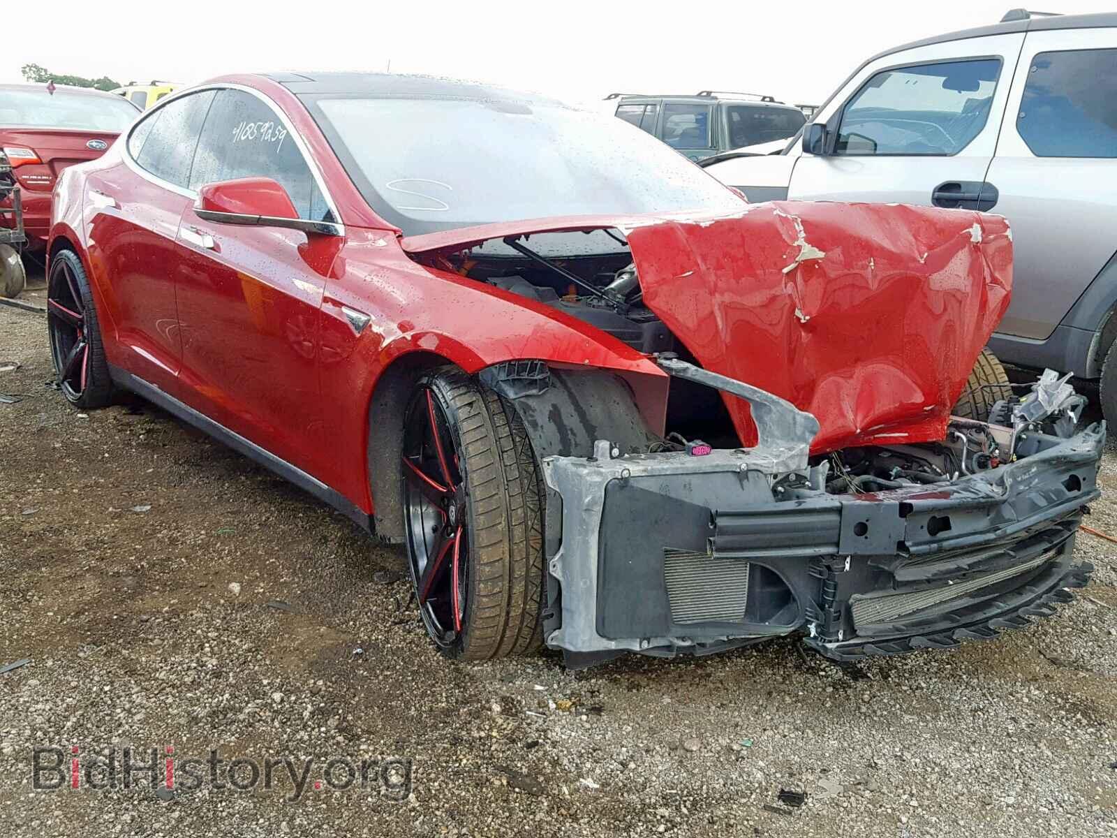 Photo 5YJSA1H1XEFP39507 - TESLA MODEL S 2014