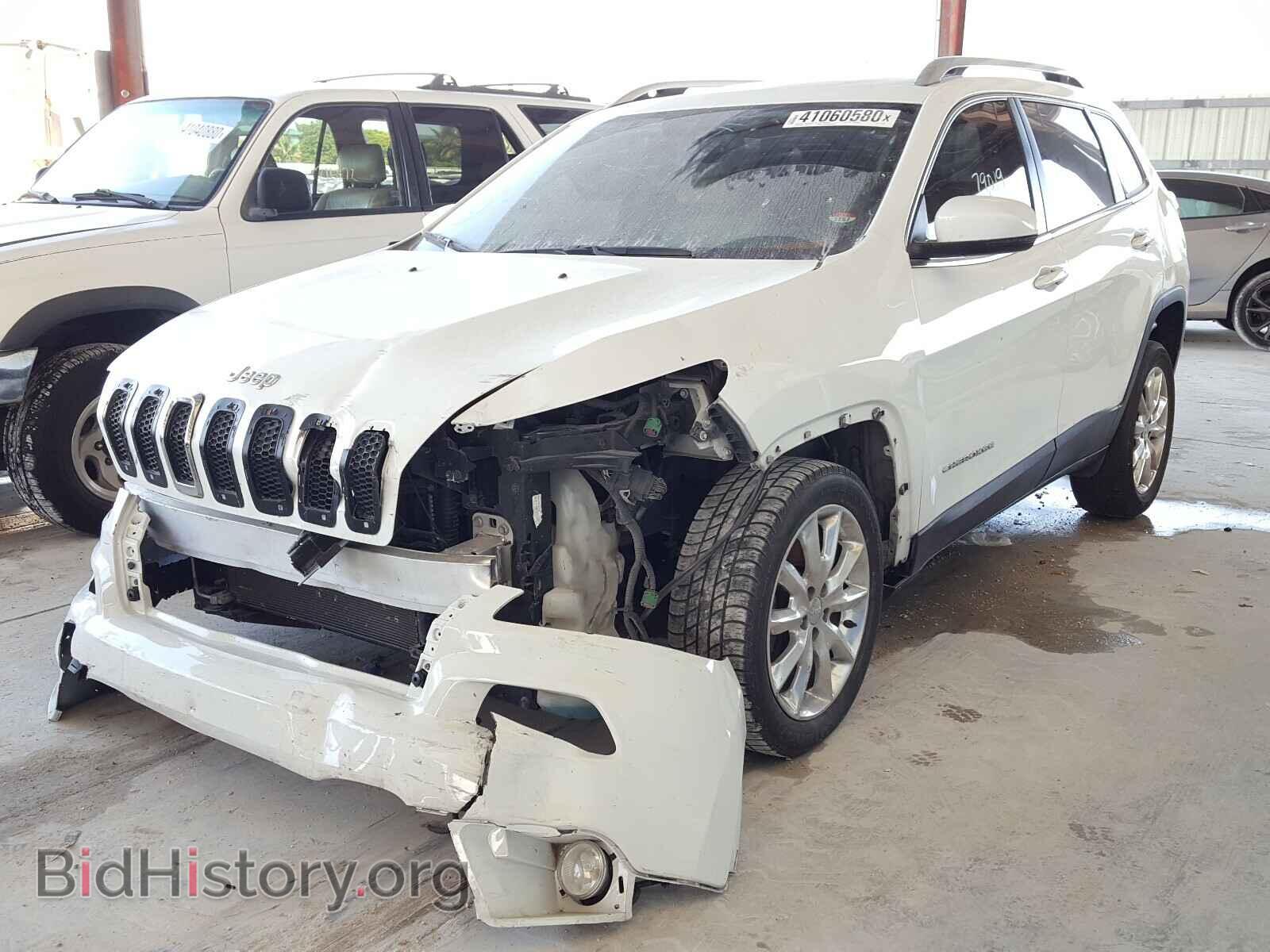 2016 JEEP CHEROKEE - VIN: 1C4PJLDB3GW185578 - Фото 2