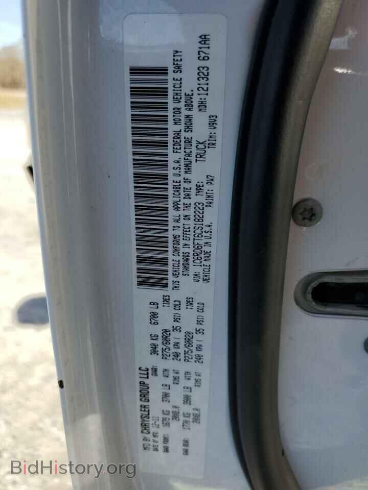 2012 DODGE RAM 1500 - VIN: 1C6RD6FT6CS182223 - Фото 12