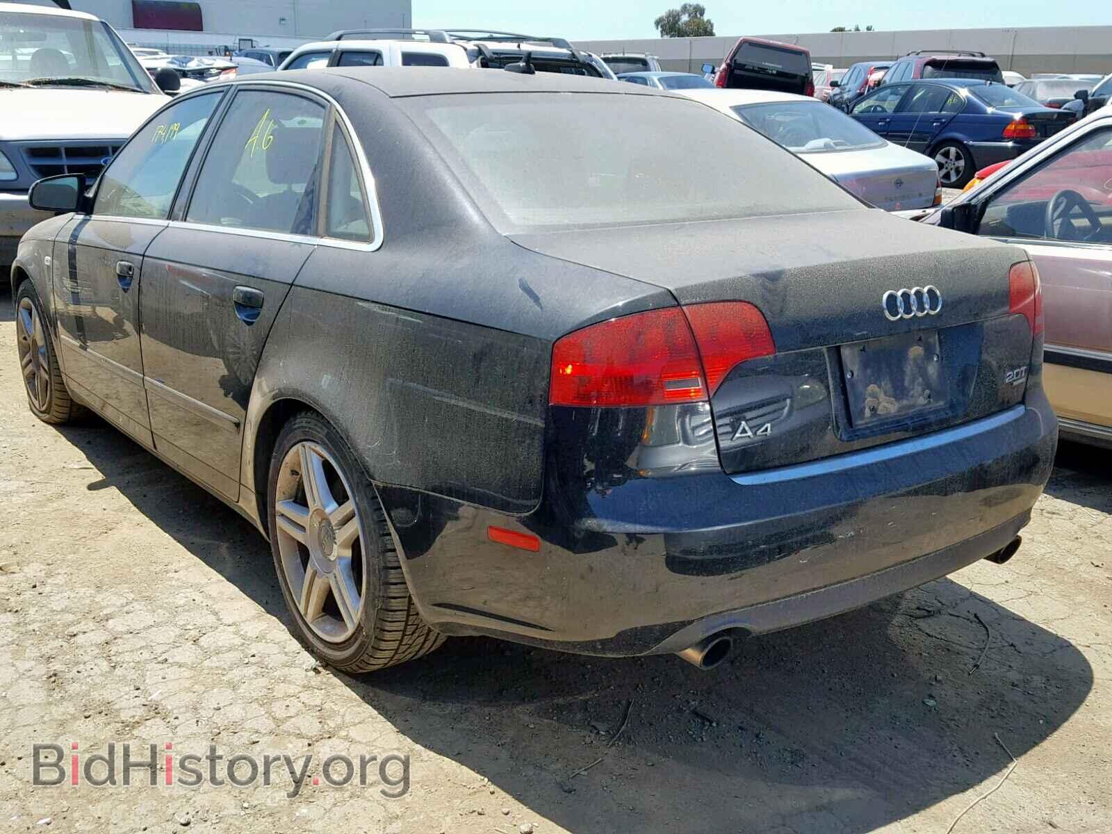2007 AUDI A4 - VIN: WAUDF78E67A181339 - Фото 3