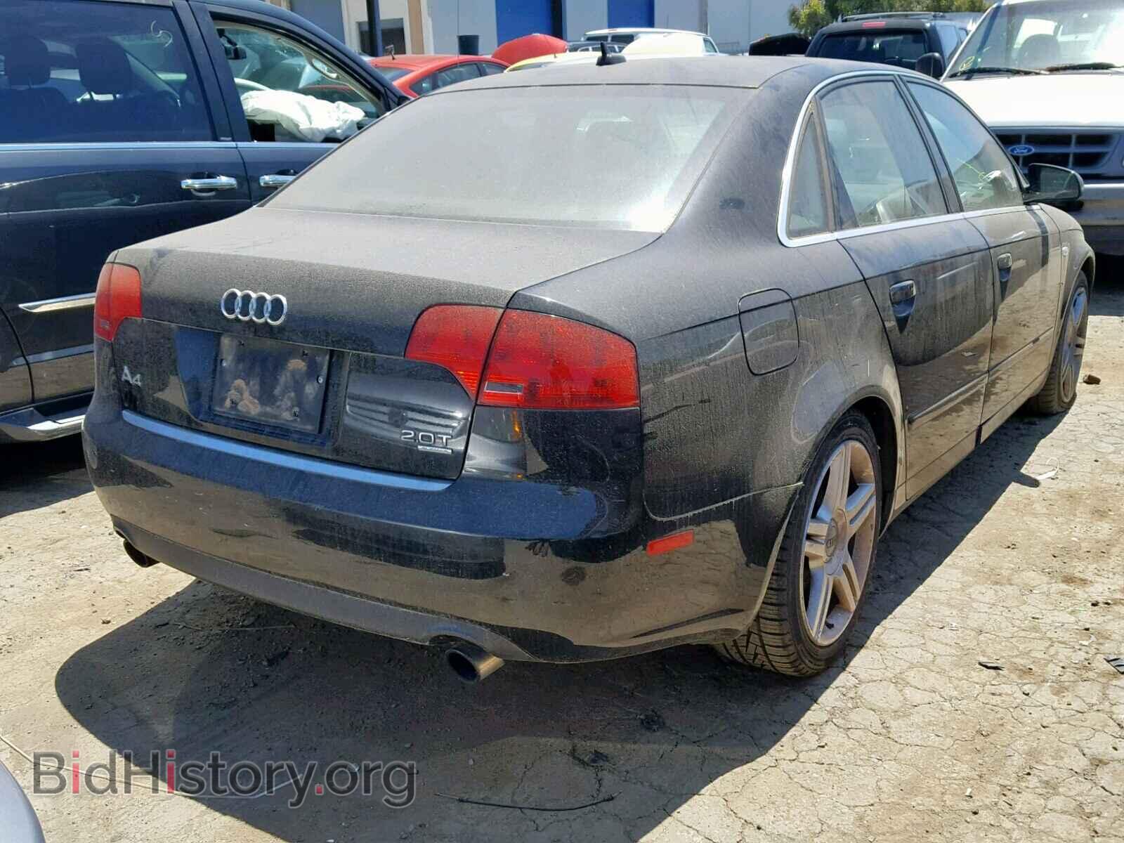 2007 AUDI A4 - VIN: WAUDF78E67A181339 - Фото 4