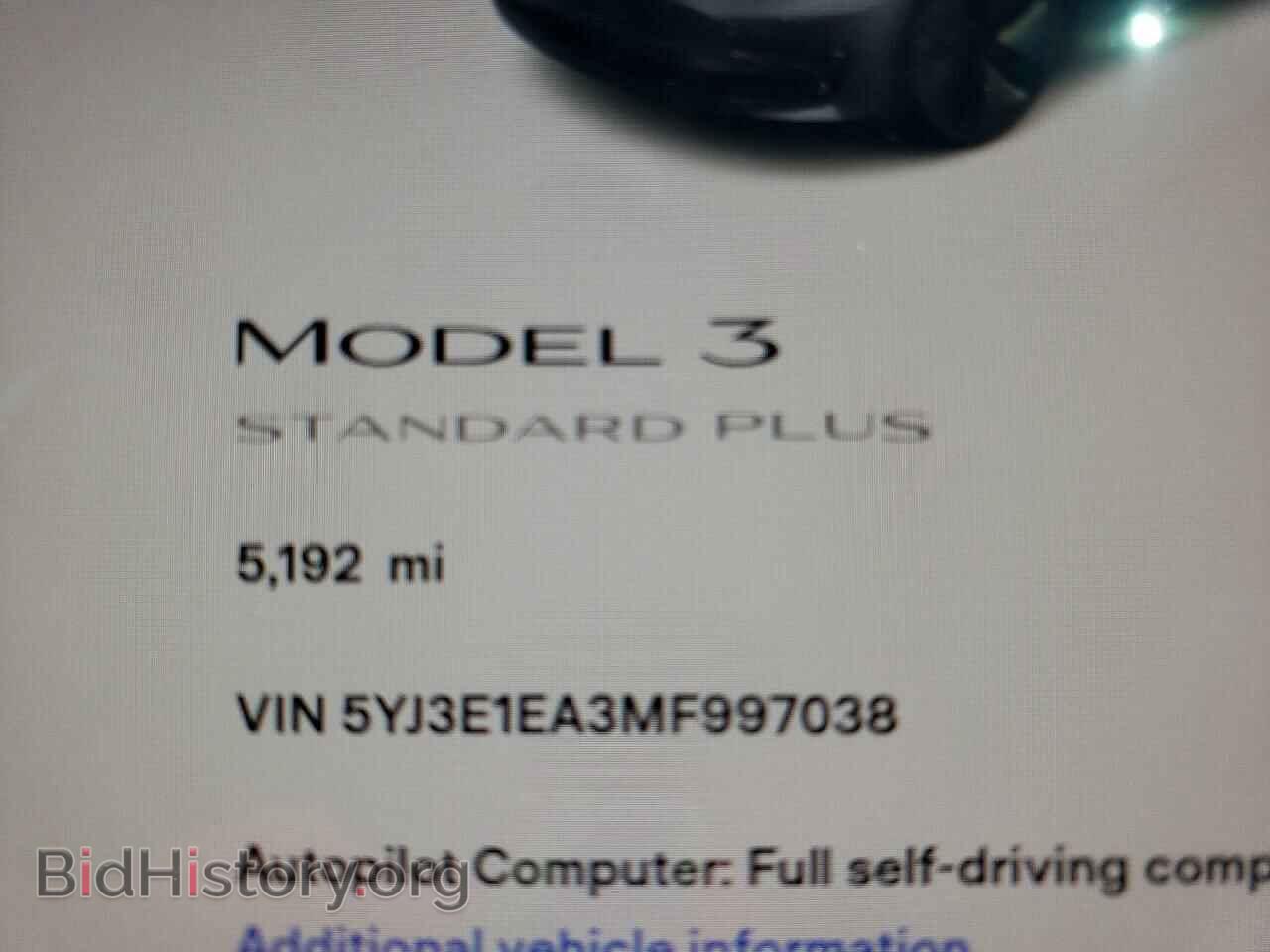 2021 TESLA MODEL 3 - VIN: 5YJ3E1EA3MF997038 - Photo 8