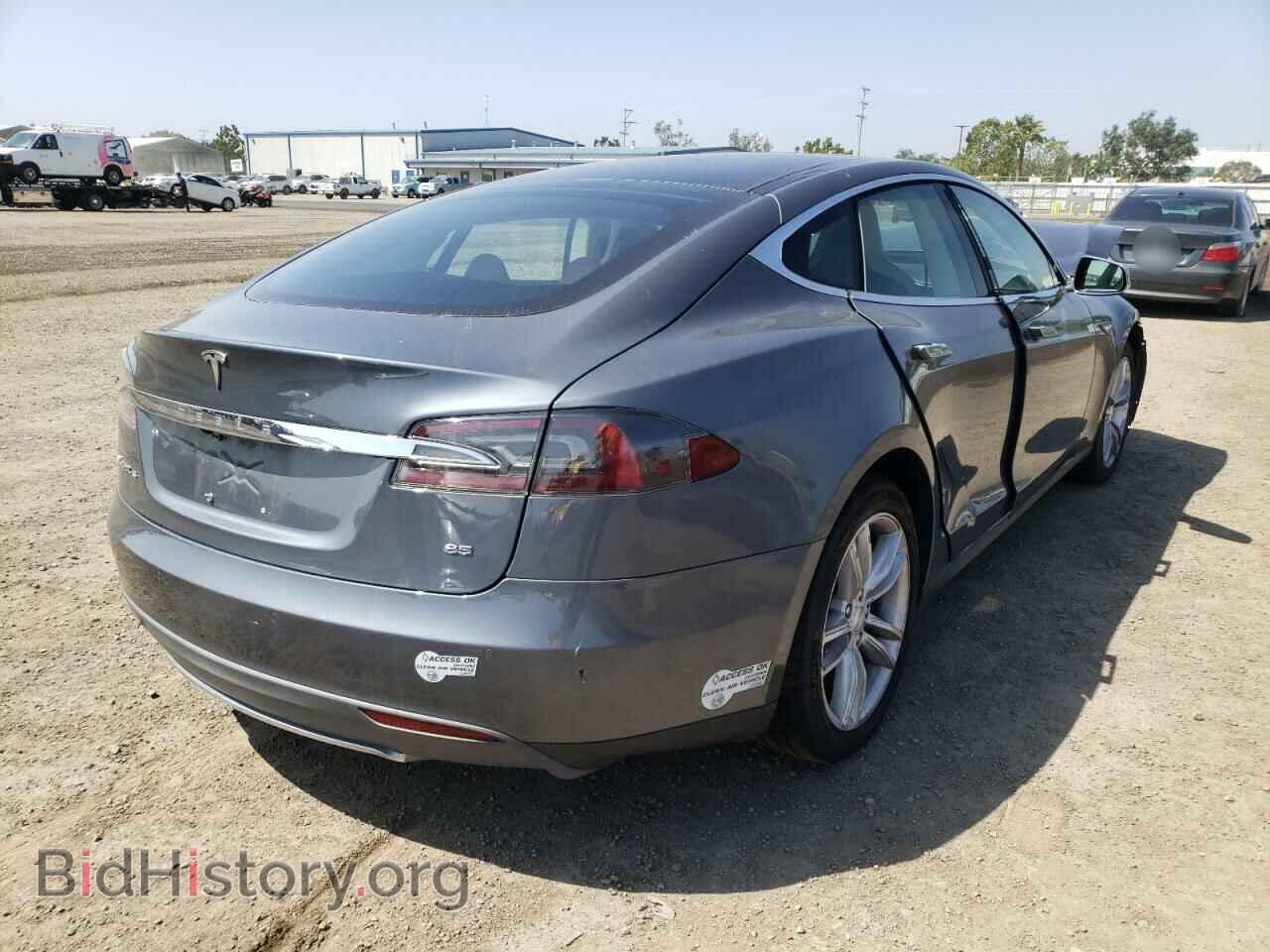 2014 TESLA MODEL S - VIN: 5YJSA1H18EFP43801 - Фото 4