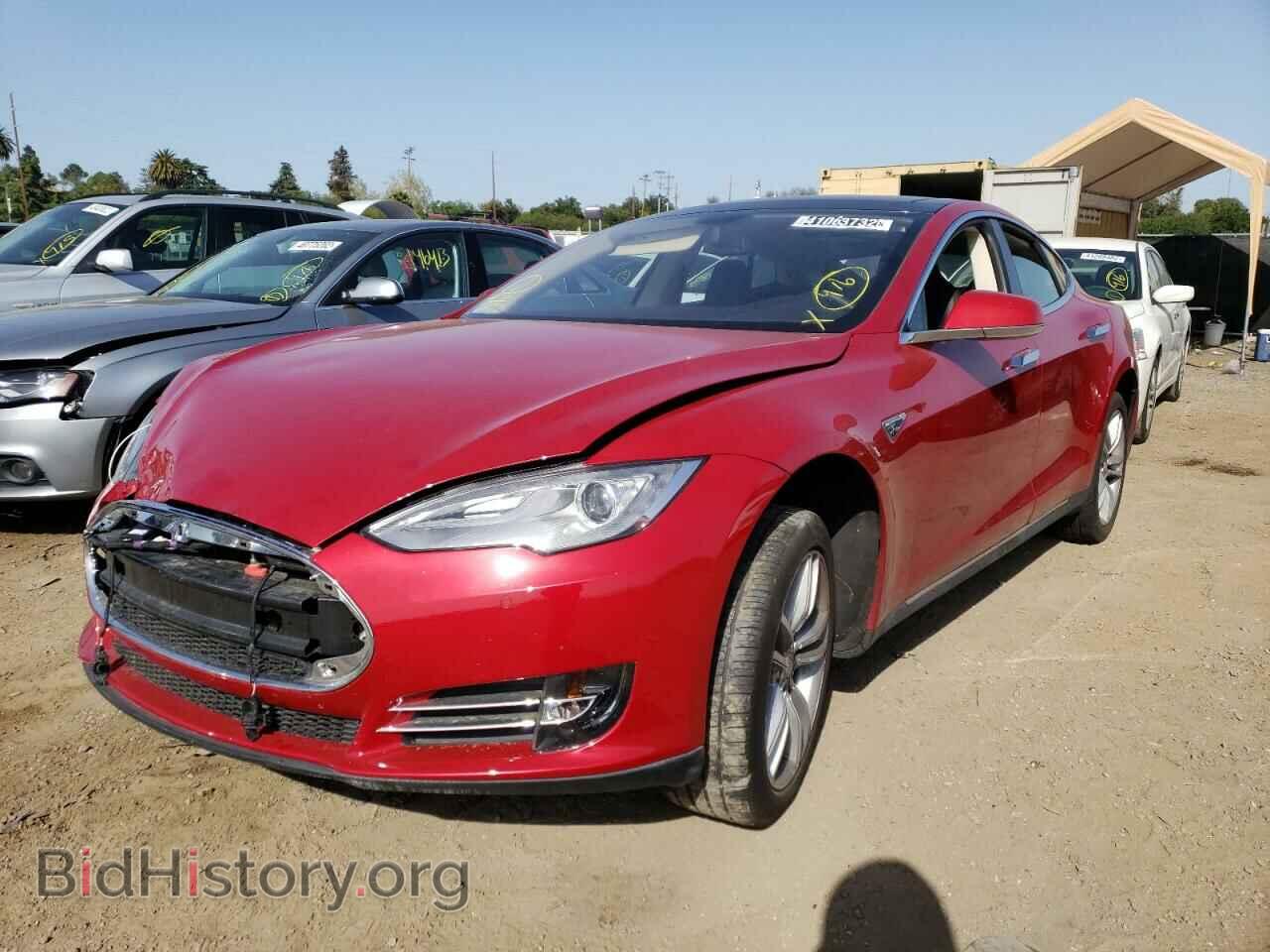 2013 TESLA MODEL S - VIN: 5YJSA1CN1DFP27898 - Фото 2
