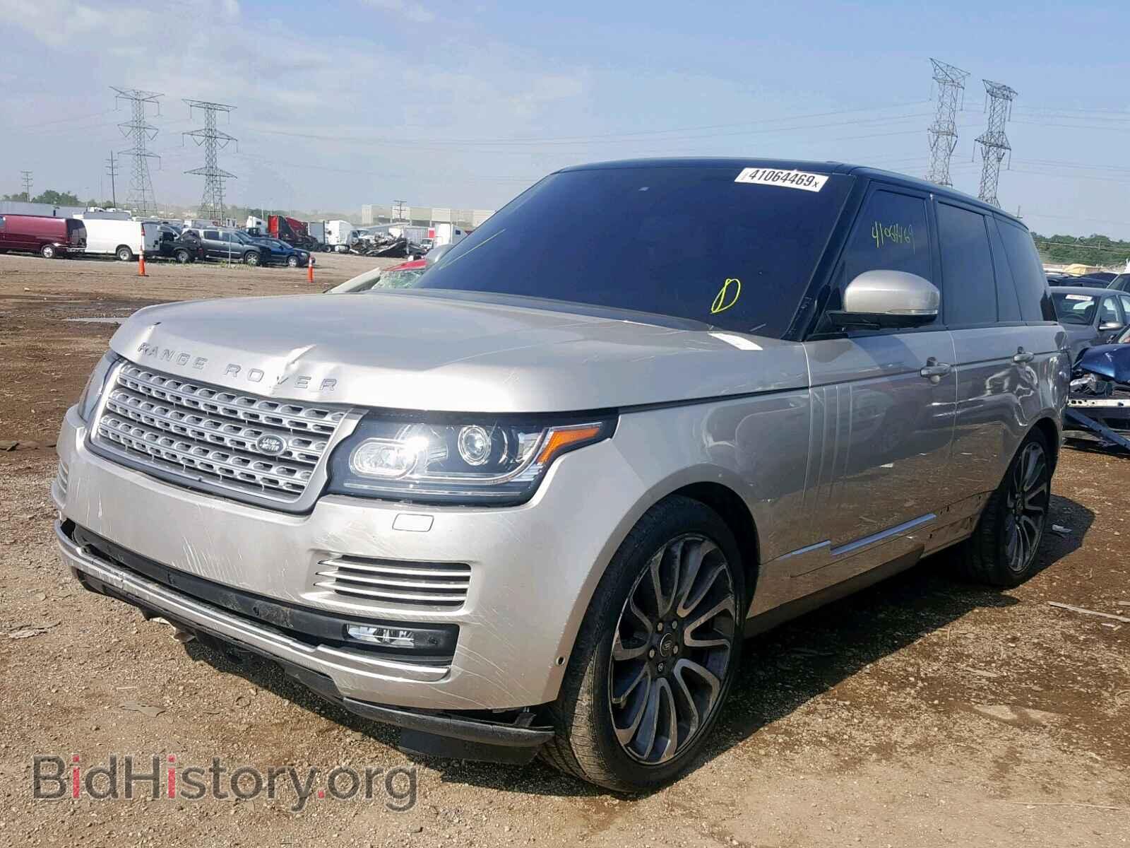 2016 LAND ROVER RANGE ROVE - VIN: SALGS2EF7GA271720 - Фото 2