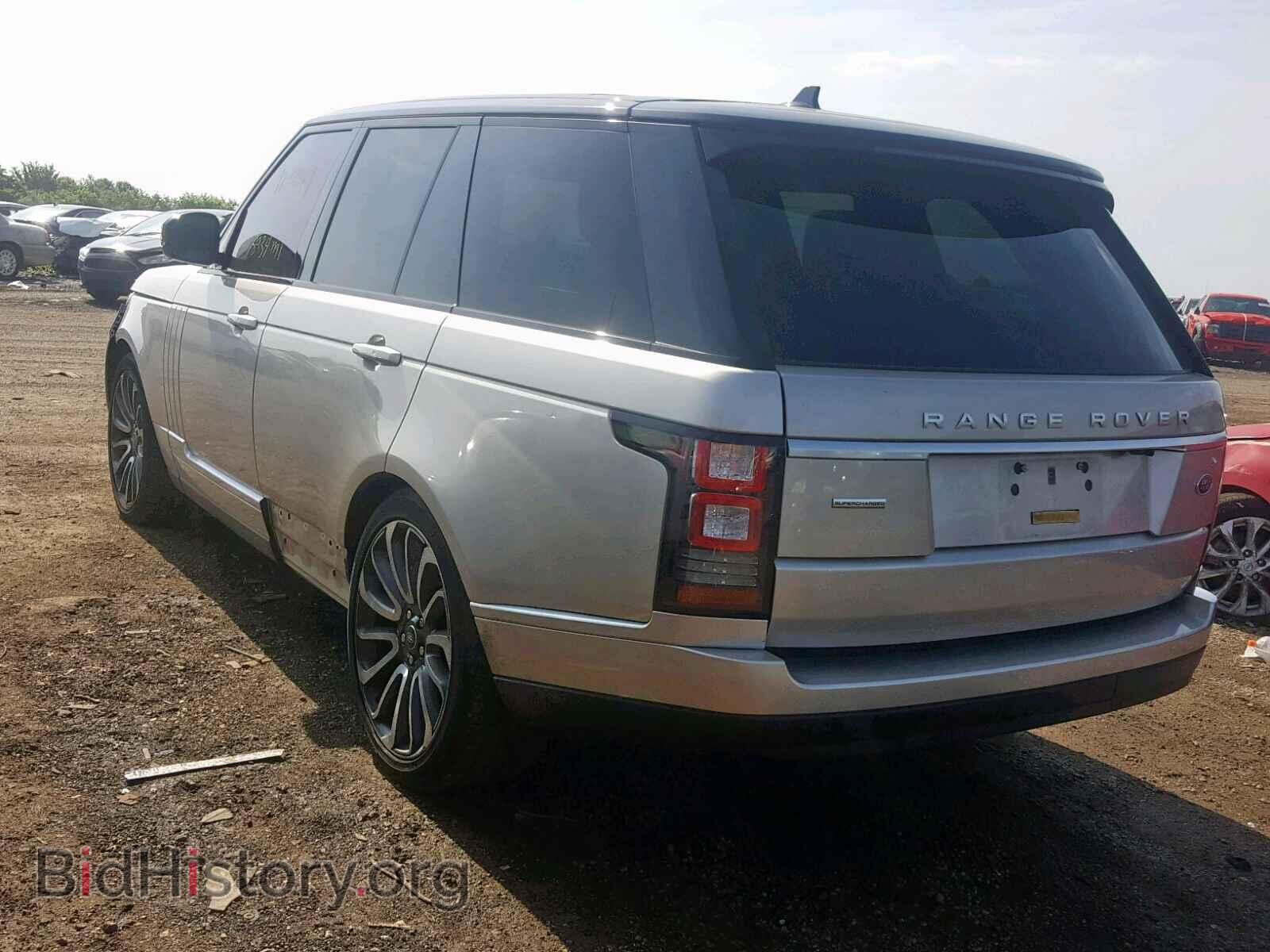 2016 LAND ROVER RANGE ROVE - VIN: SALGS2EF7GA271720 - Фото 3