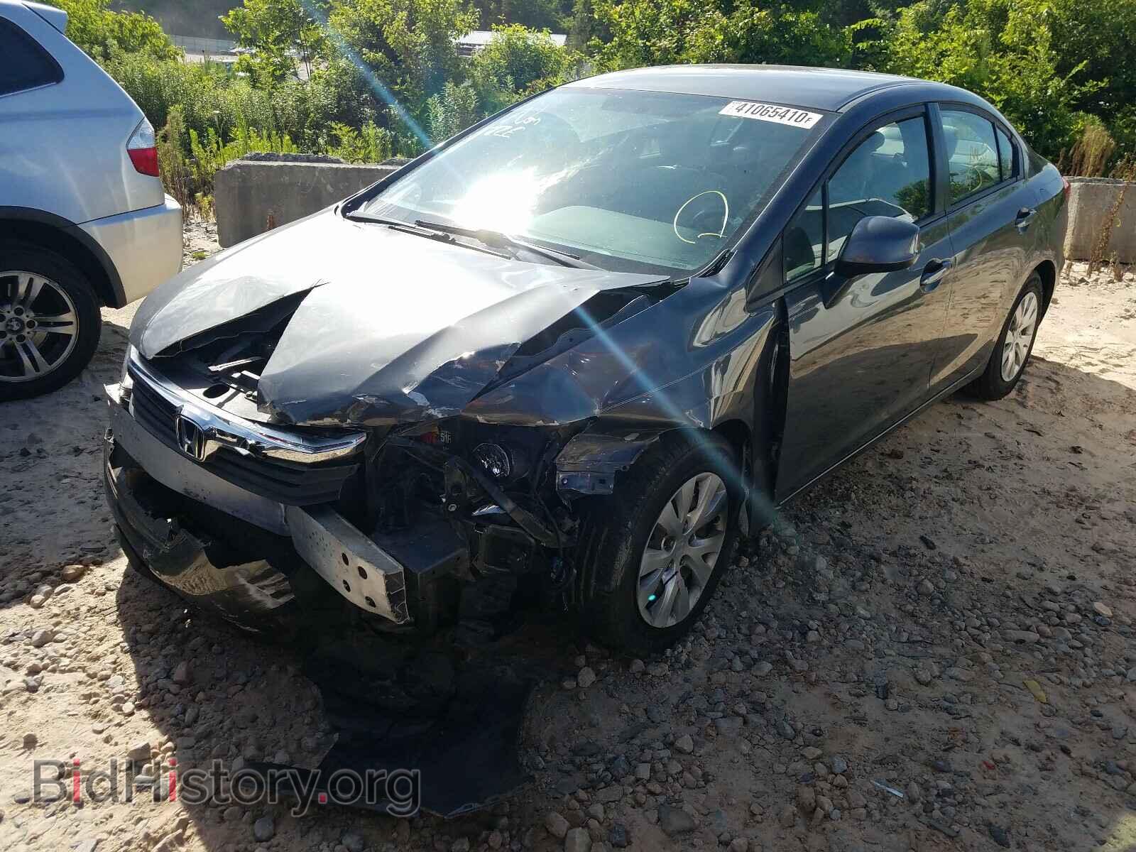 2012 HONDA CIVIC - VIN: 2HGFB2F50CH314669 - Photo 2