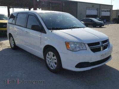 2014 Dodge CARAVAN Grand Cara, белый — VIN 2C4RDGBG9ER130127, Copart