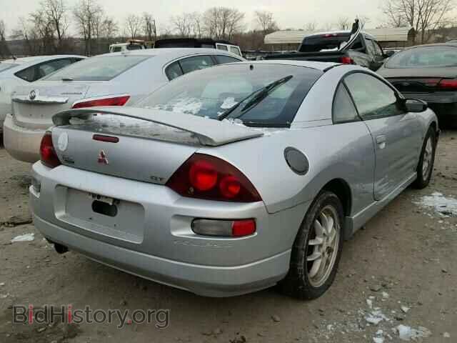 2001 MITSUBISHI ECLIPSE - VIN: 4A3AC54H01E181157 - Фото 4