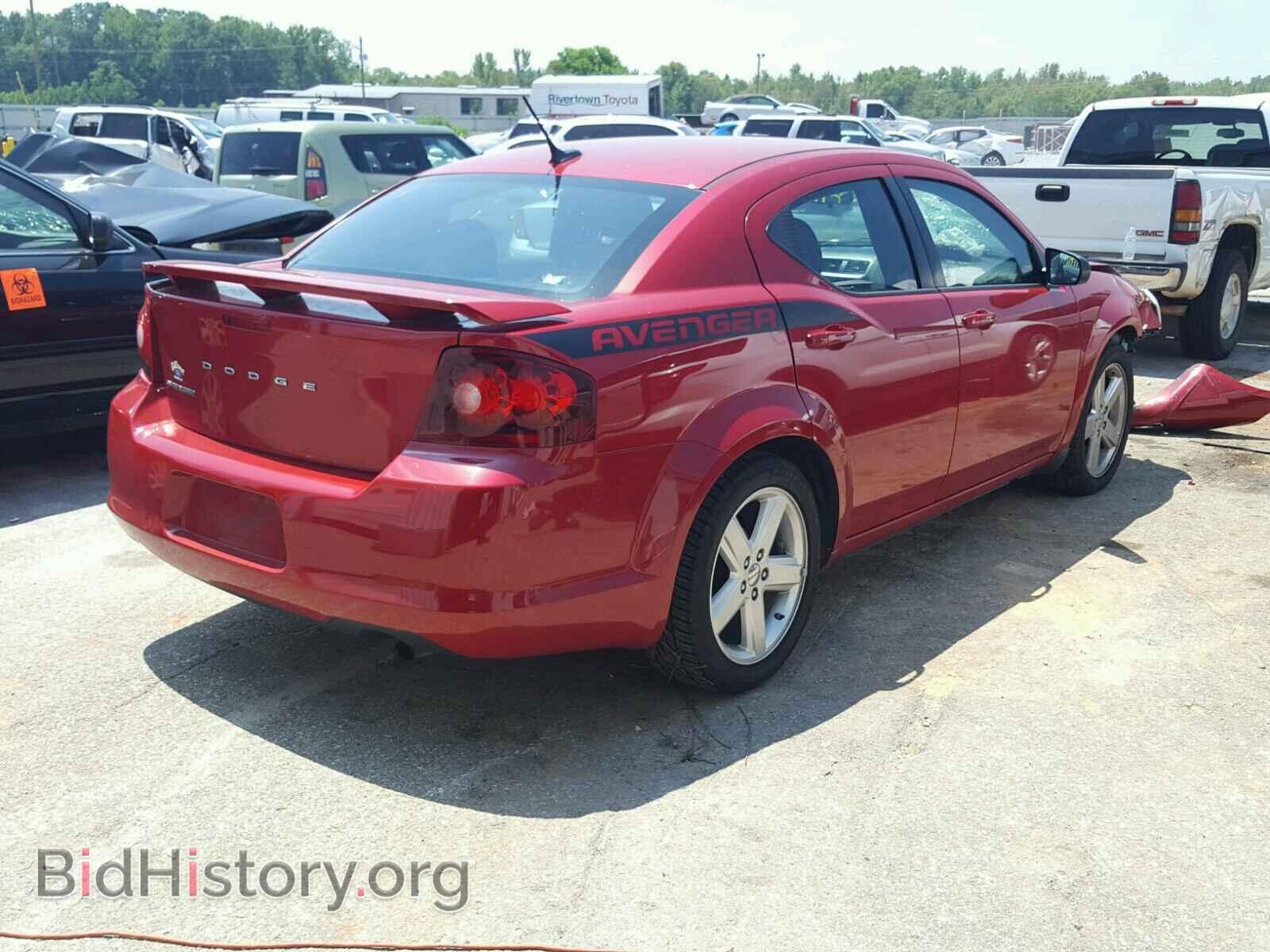 2013 DODGE AVENGER - VIN: 1C3CDZAB1DN589496 - Фото 4