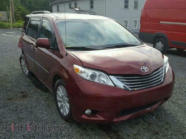 Photo 5TDDK3DC2DS049530 - TOYOTA SIENNA XLE 2013