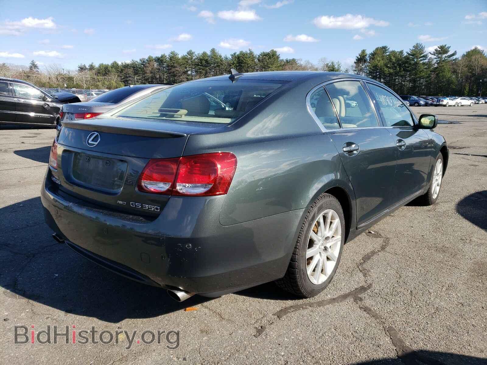 2007 LEXUS GS350 - VIN: JTHCE96S870009808 - Фото 4