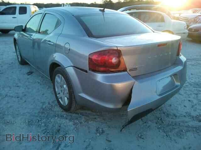 2014 DODGE AVENGER - VIN: 1C3CDZAB7EN116056 - Фото 3