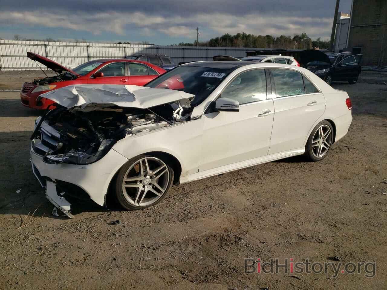 Photo WDDHF8JB7FB111308 - MERCEDES-BENZ E-CLASS 2015