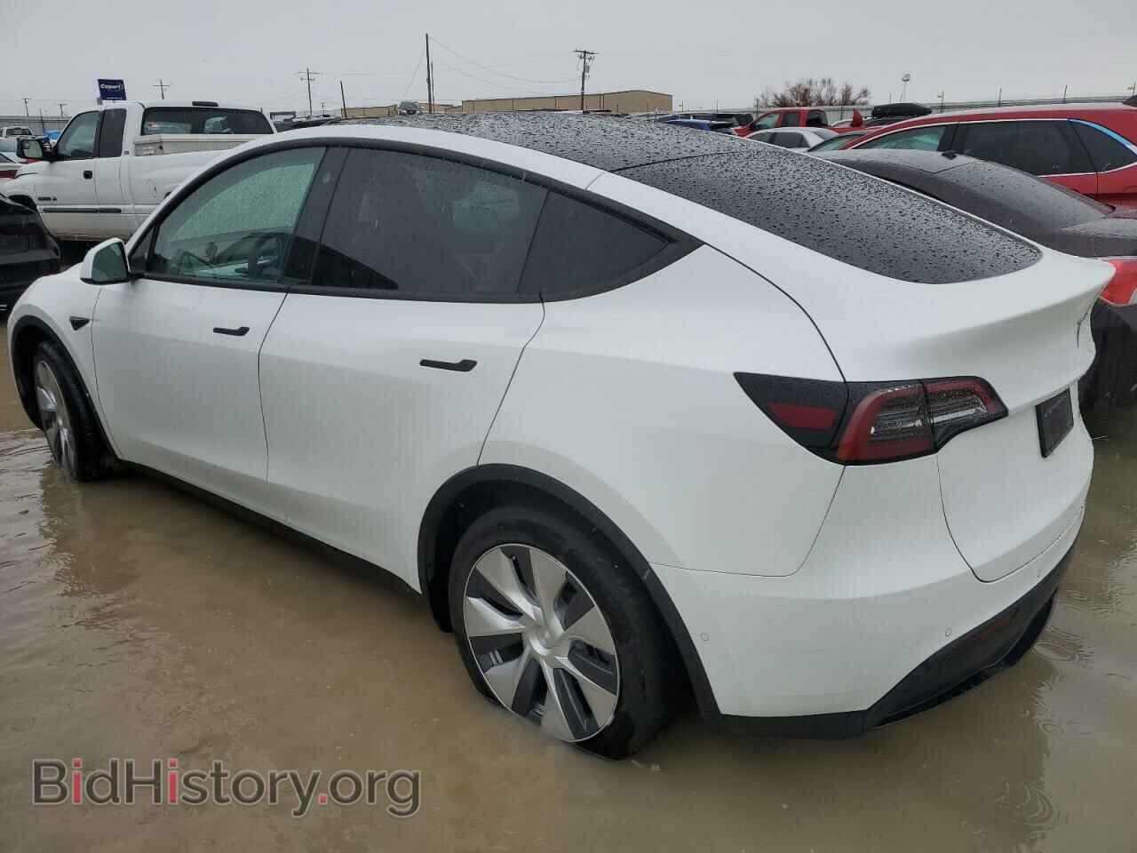 2021 TESLA MODEL Y - VIN: 5YJYGAEE9MF201203 - Фото 2