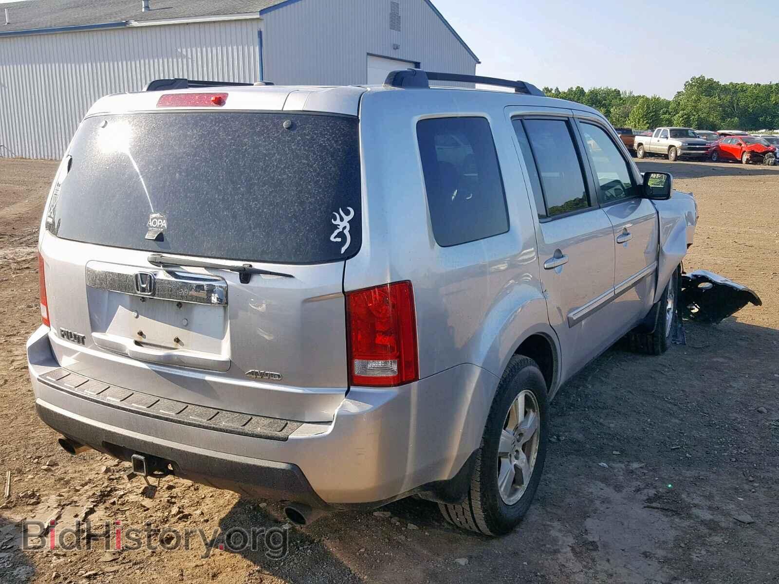 2011 HONDA PILOT EXL - VIN: 5FNYF4H68BB026190 - Фото 4
