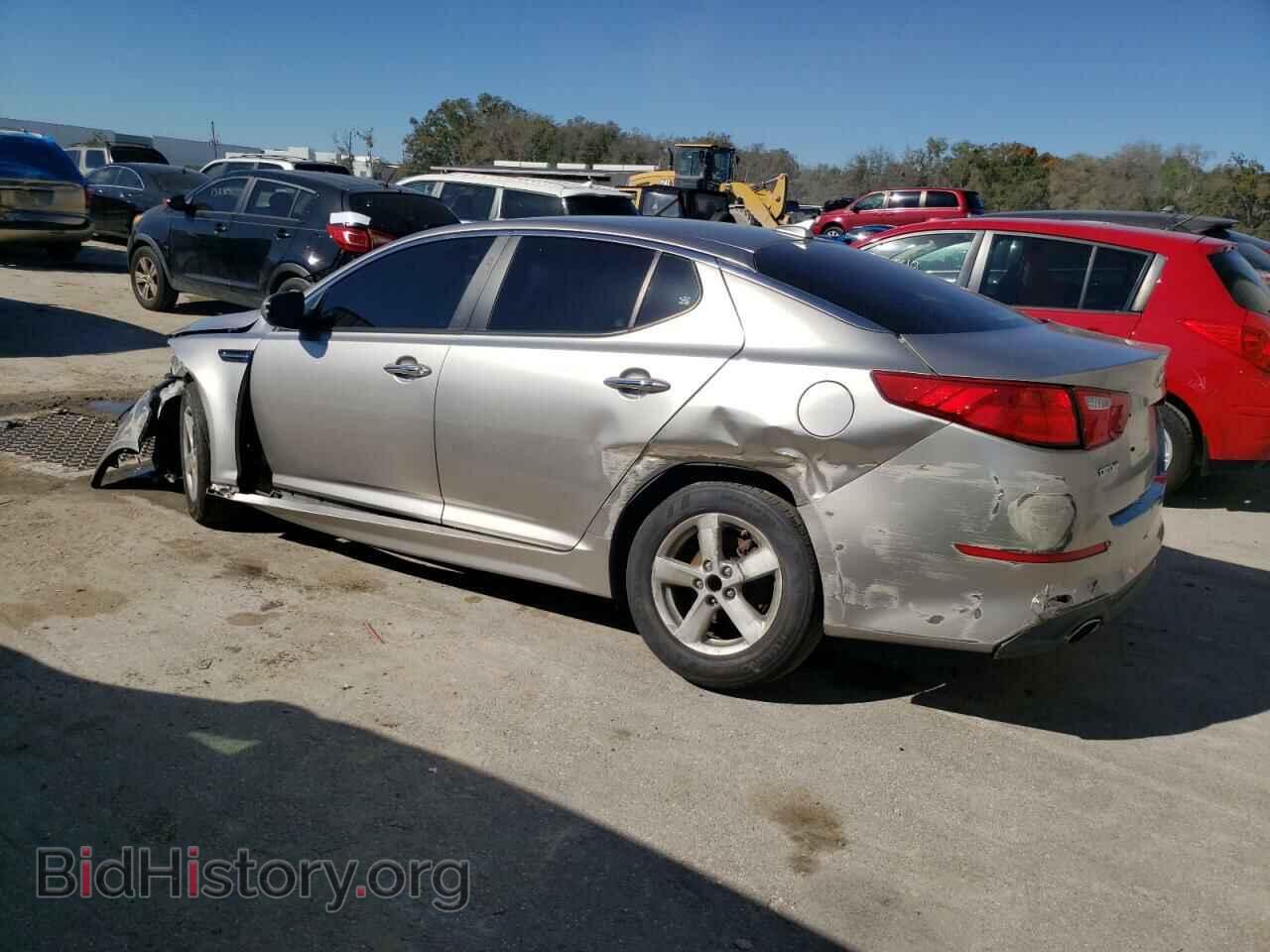 2015 KIA OPTIMA - VIN: KNAGM4A7XF5544455 - Фото 2