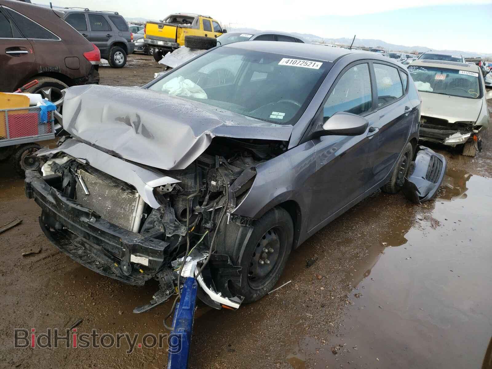 2015 HYUNDAI ACCENT - VIN: KMHCT5AE0FU209649 - Фото 2