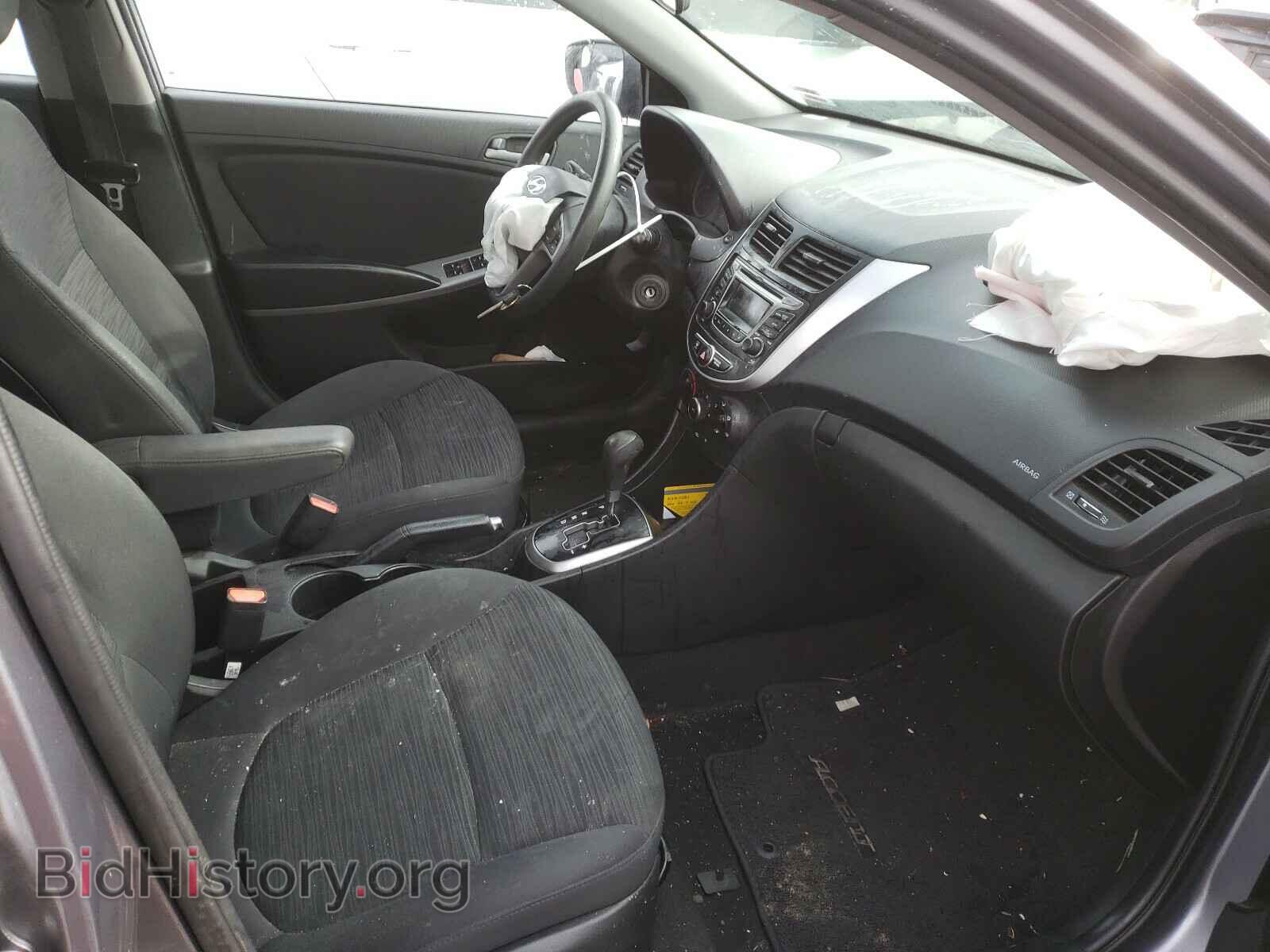 2015 HYUNDAI ACCENT - VIN: KMHCT5AE0FU209649 - Фото 5