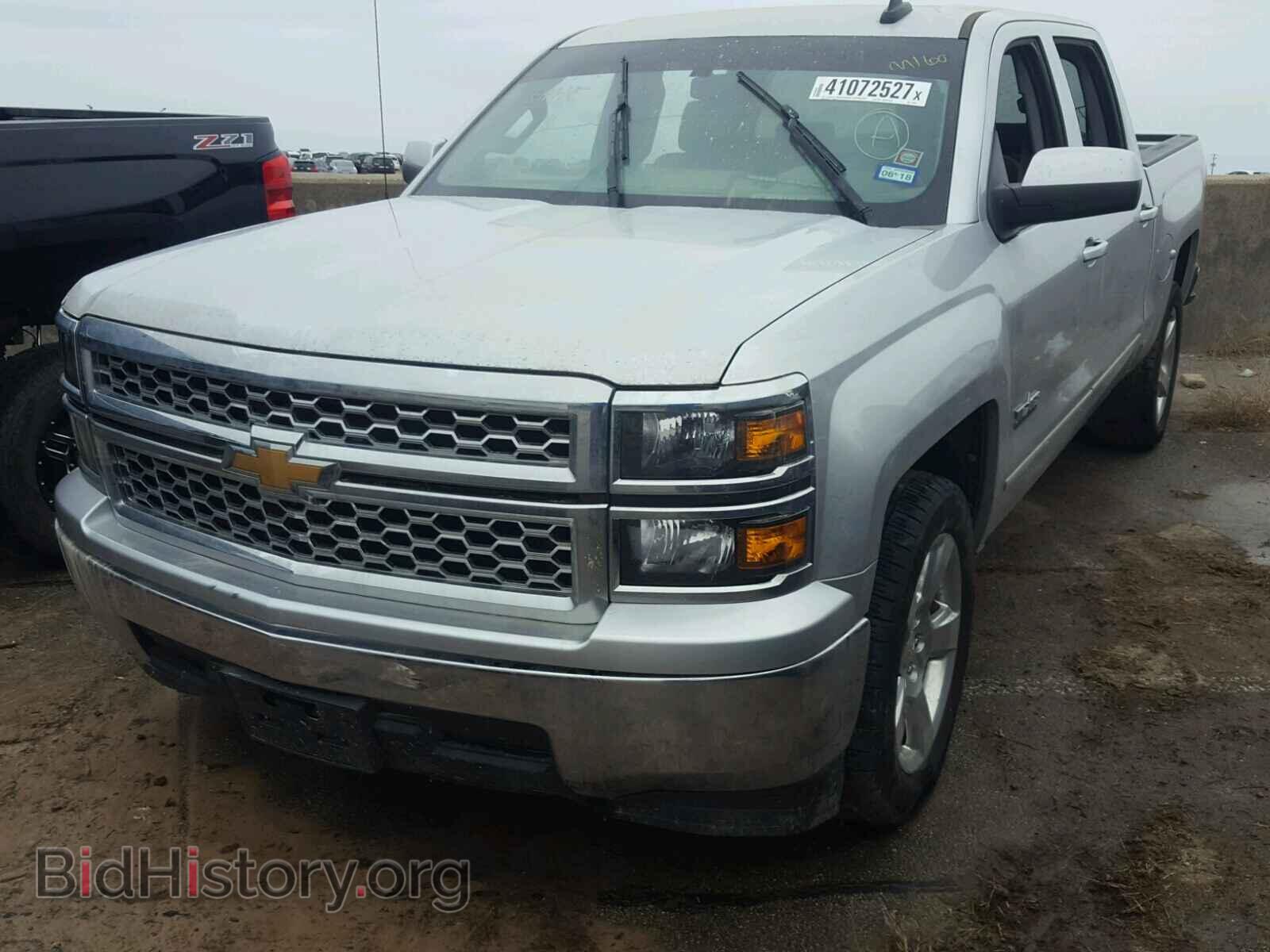 2015 CHEVROLET SILVERADO - VIN: 3GCPCREC3FG316901 - Фото 2