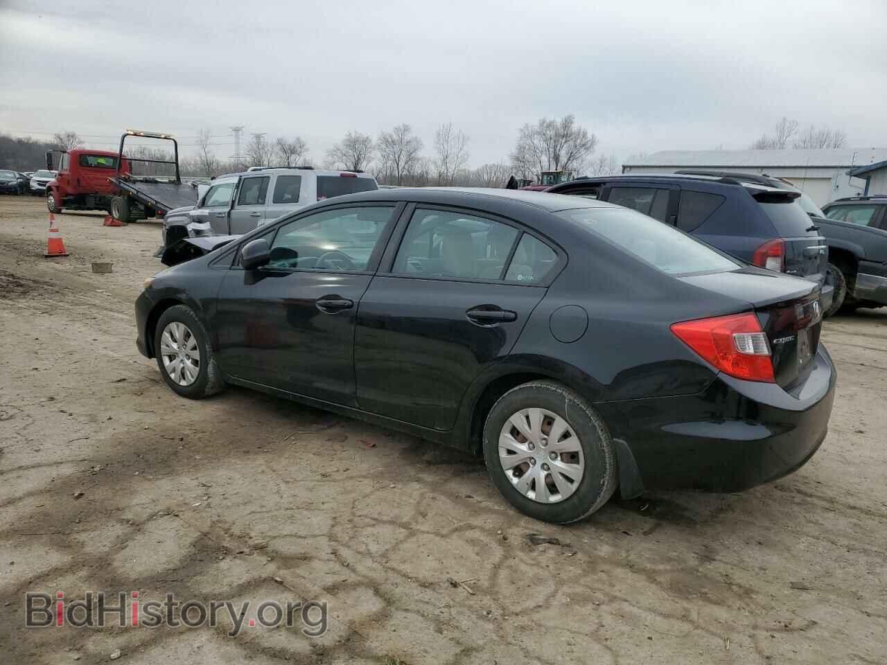 2012 HONDA CIVIC - VIN: 19XFB2F5XCE039693 - Фото 2