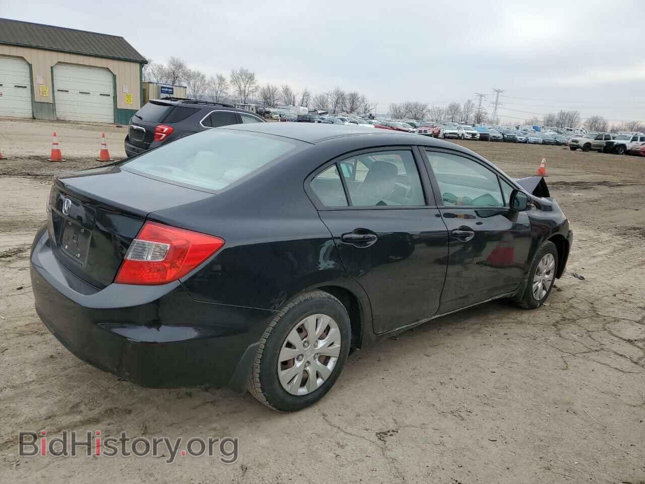 2012 HONDA CIVIC - VIN: 19XFB2F5XCE039693 - Фото 3